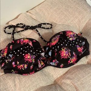 Victoria Secret Floral Ruffled Top